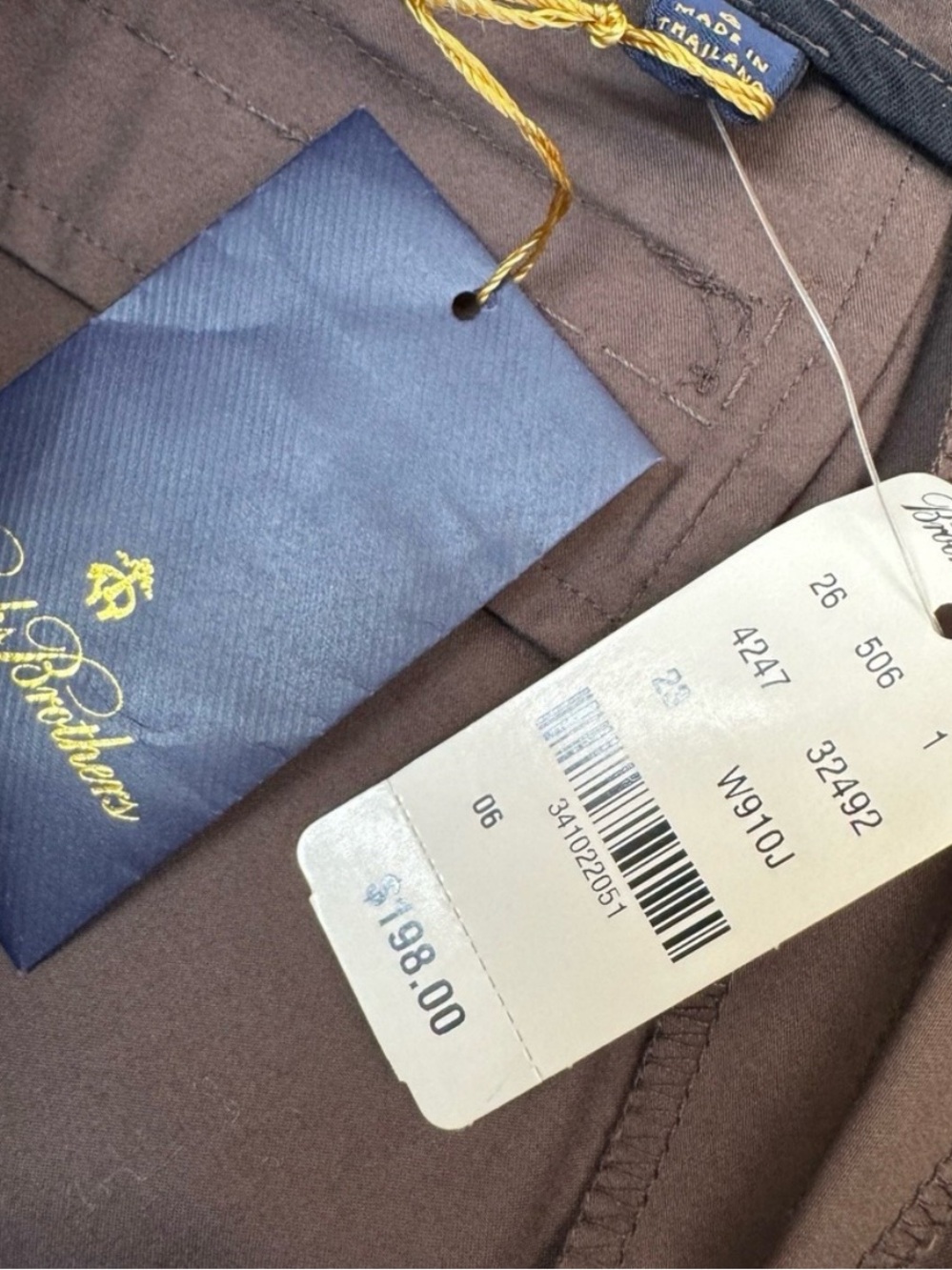 Brooks Brothers Pants Womens 6 Brown Preppy Dark Academia Professional Trousers - Picture 5 of 6